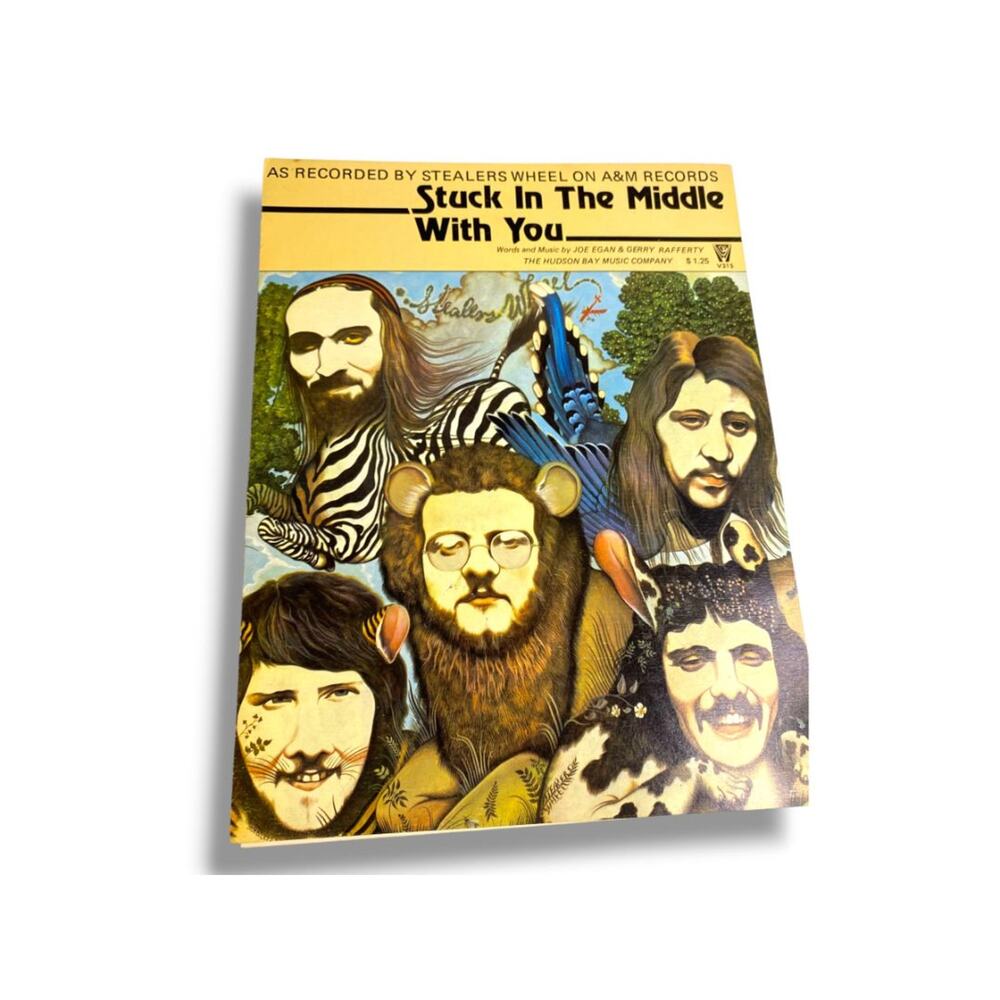 1973 Stuck in the Middle with You Sheet Music Egan Rafferty Hudson Bay Music Co
